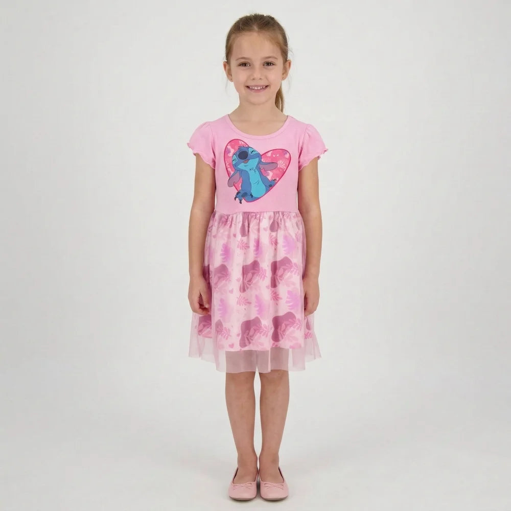 Disney Lilo und Stitch Kinder Mädchen Sommerkleid Kleid - WS-Trend.de