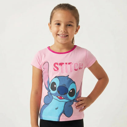 Disney Lilo und Stitch Mädchen Kinder kurzarm T-Shirt - WS-Trend.de