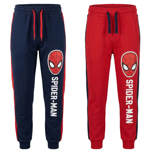 Marvel Spiderman Kinder Jogginghose Sporthose - WS-Trend.de Jungen Hose 104-134 Blau Grau