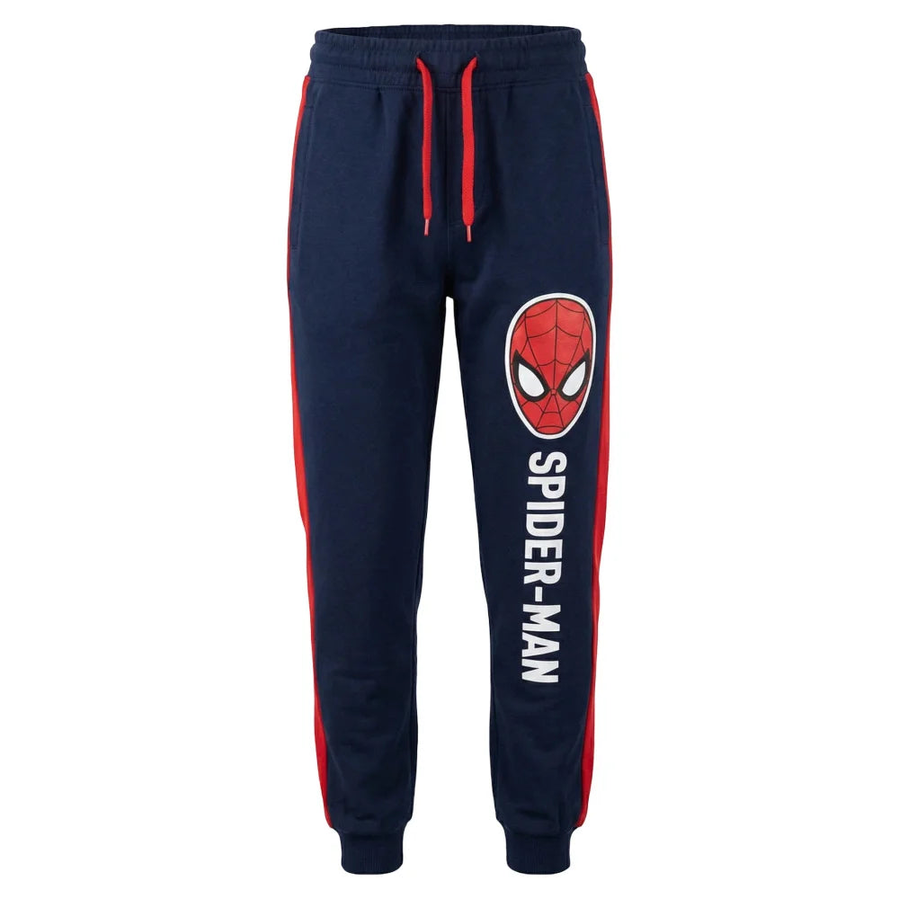 Marvel Spiderman Kinder Jogginghose Sporthose - WS-Trend.de Jungen Hose 104-134 Blau Grau