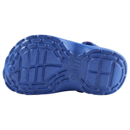 Spider-Man Kinder Jungen Clogs Badeschuhe Gr. 22 bis 33 Blau - WS-Trend.de