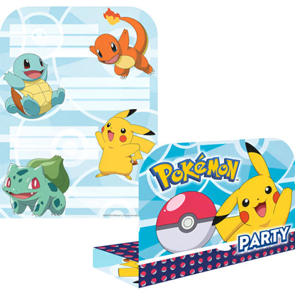 Pokemon Pikachu Geburtstag Deko Set 24tlg.Memory Spiel Buttons Banner - WS-Trend.de