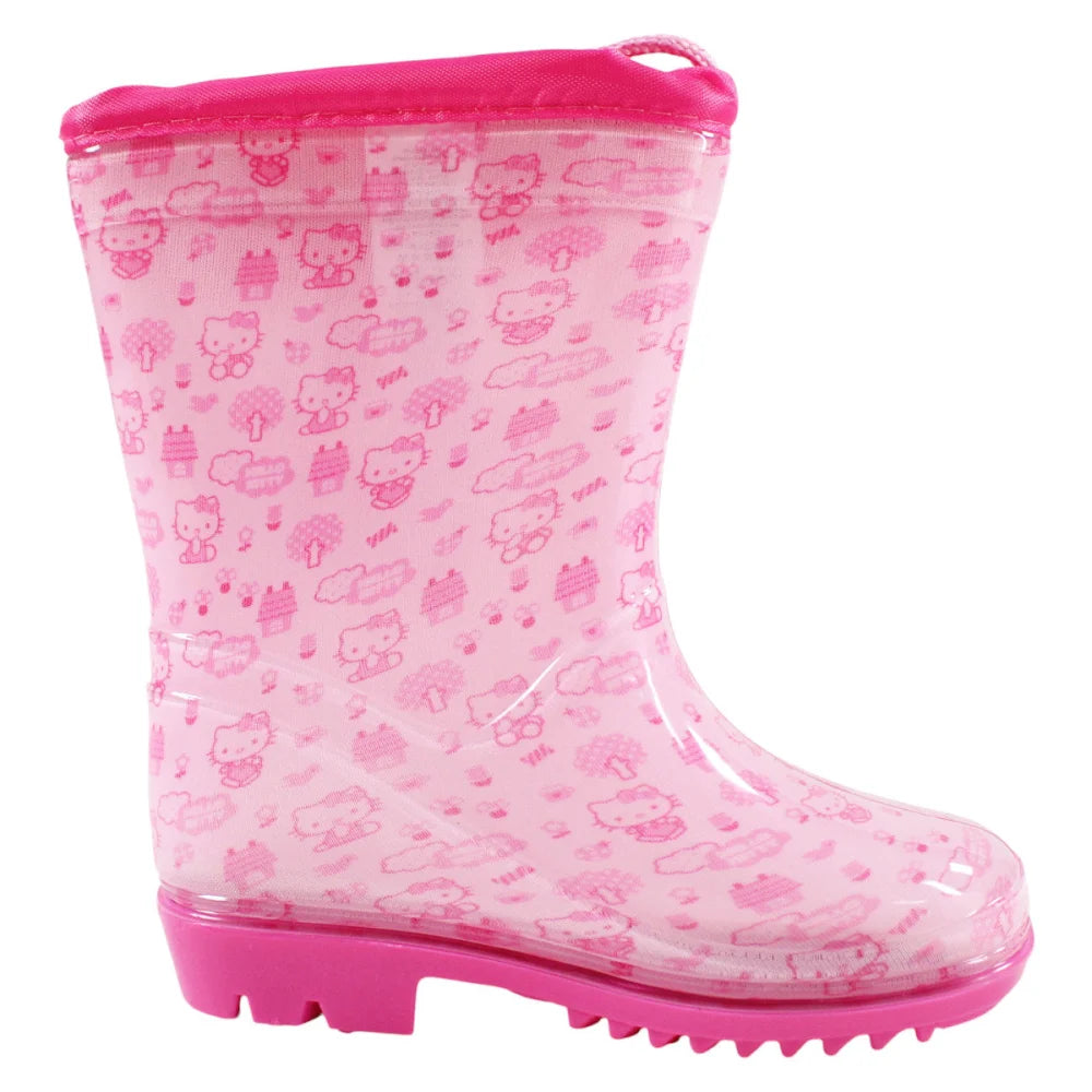 Hello Kitty Kinder Mädchen Stiefel Gummistiefel Regenstiefel - WS-Trend.de