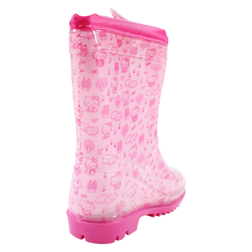 Hello Kitty Kinder Mädchen Stiefel Gummistiefel Regenstiefel - WS-Trend.de