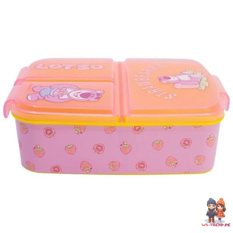 Disney Toy Story Lotso 2 tlg. Lunch Set 3 Kammer Brotdose Trinkflasche 430 ml - WS-Trend.de