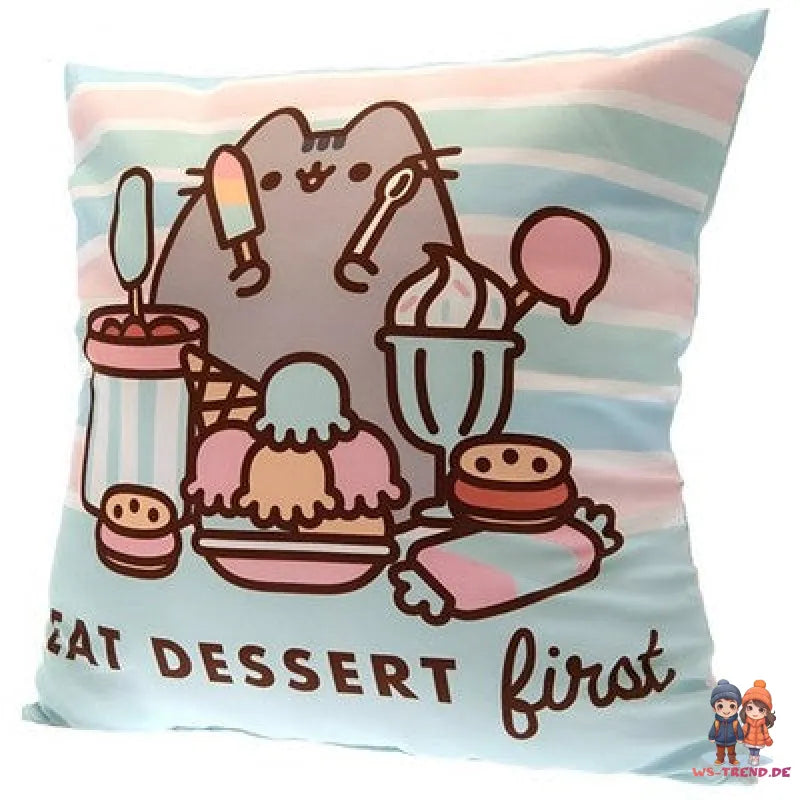 Pusheen the Cat Katze Kissen Dekokissen 40 x x7 cm - WS-Trend.de