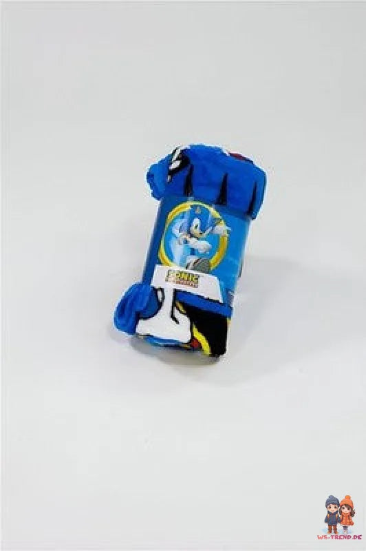 Sonic Prime Kinder Flanell Wohndecke warme Kuscheldecke 110x150 cm - WS-Trend.de