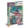 Disney Stitch Angel 2x 20 teiliges Kinder Puzzle