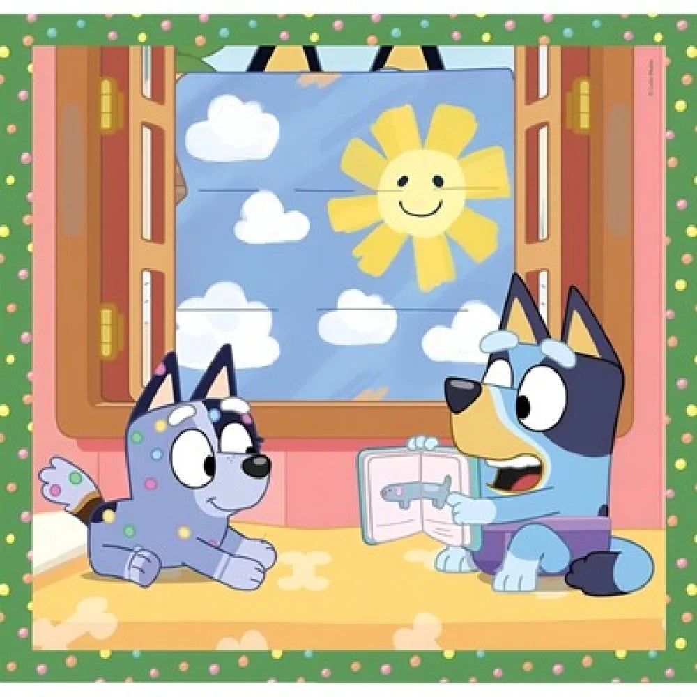 Bluey Bingo 3x48 teiliges Kinder Puzzle - WS-Trend.de