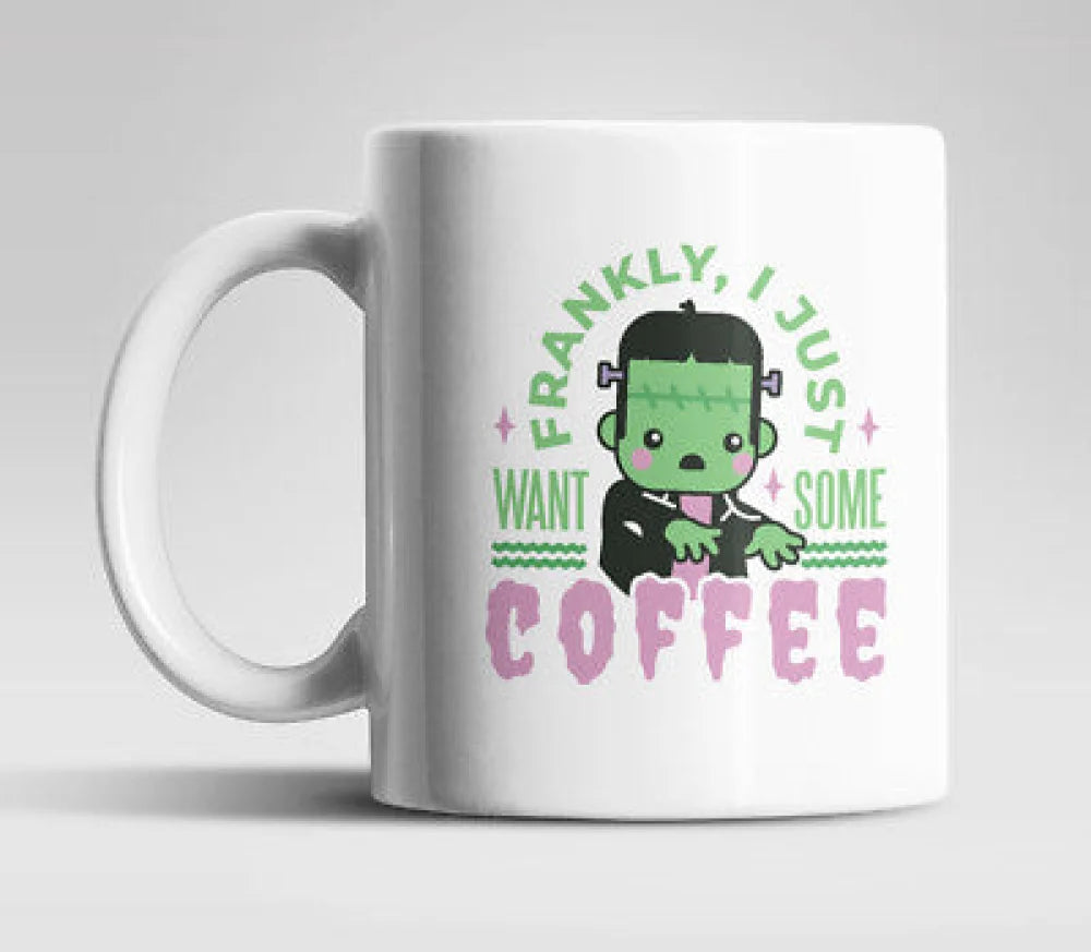 Frankenstein Needs Coffee Kaffeetasse Teetasse Geschenkidee - WS-Trend.de
