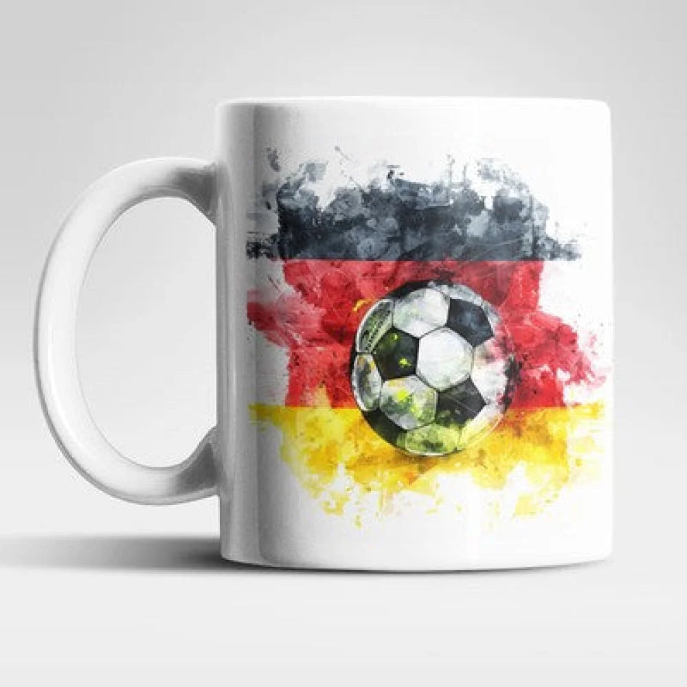 Deutschland Fußball Kaffeetasse Teetasse Geschenkidee 325 ml - WS-Trend.de
