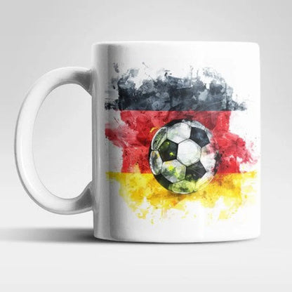 Deutschland Fußball Kaffeetasse Teetasse Geschenkidee 325 ml - WS-Trend.de
