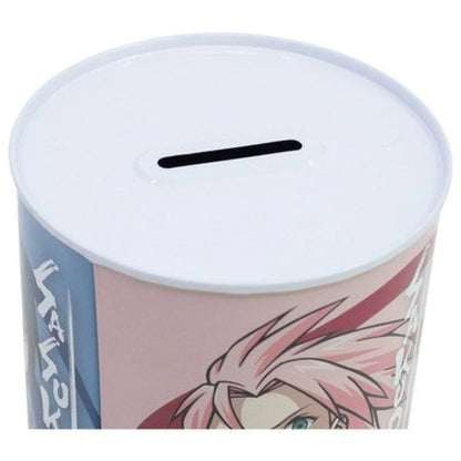 Anime Naruto Sasuke Sakura XL Spardose Sparschwein aus Weißblech 1000 ml - WS-Trend.de