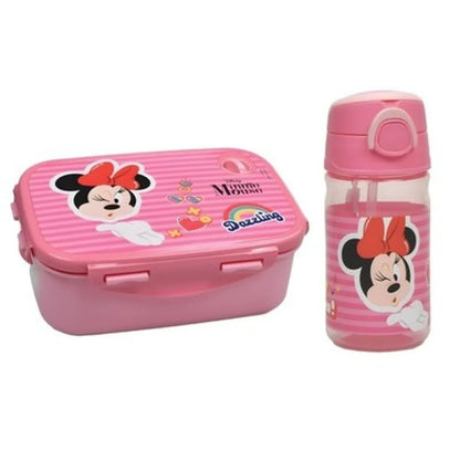 Disney Minnie Maus 2 teiliges Lunch Set Brotdose Trinkflasche 350 ml - WS-Trend.de