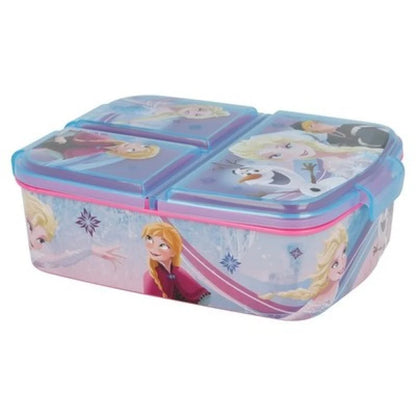 Disney Die Eiskönigin Elsa 4 tlg Kinder Set Brotdose Alu-Trinkflasche Besteck - WS-Trend.de
