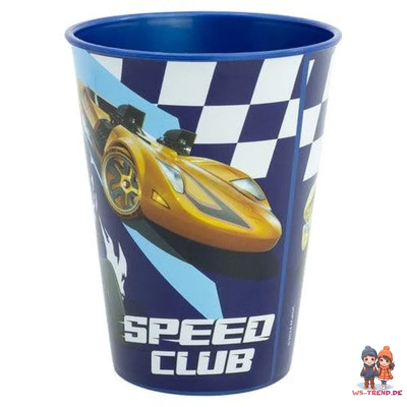 Hot Wheels Race 2 tlg. Lunch Set Brotdose 3 Kammer Becher 260 ml - WS-Trend.de