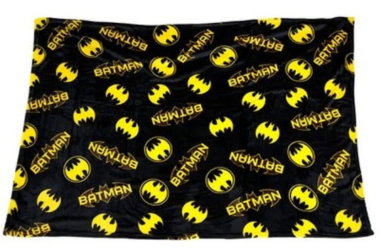 Batman DC Comics Flanell Wohndecke warme Kuscheldecke 110x150 cm - WS-Trend.de