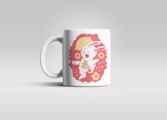 Osterhase Tasse Kaffeetasse mit Motiv auch für Tee oder Kakao - WS-Trend.de