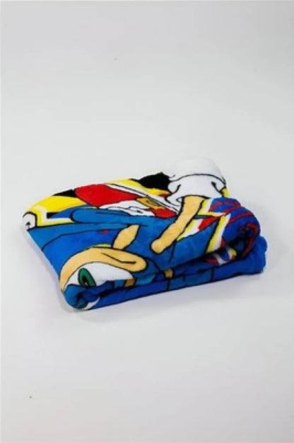 Sonic Prime Kinder Flanell Wohndecke warme Kuscheldecke 110x150 cm - WS-Trend.de