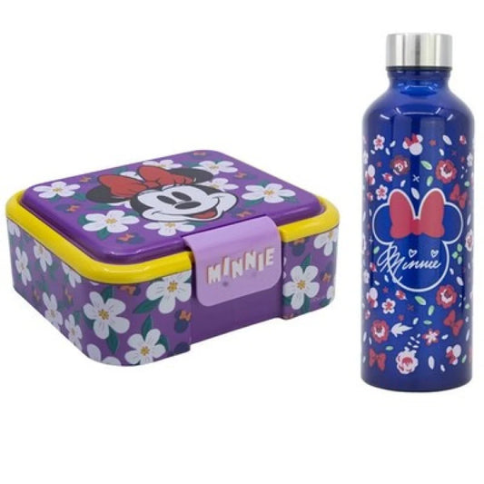 Disney Minnie Maus Mädchen 2 tlg. Set XL Brotdose Trinkflasche - WS-Trend.de