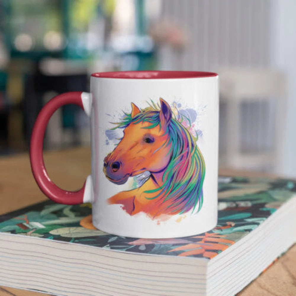 Pferd Kakaotasse Kaffeetasse Teetasse - WS-Trend.de