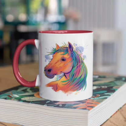Pferd Kakaotasse Kaffeetasse Teetasse - WS-Trend.de