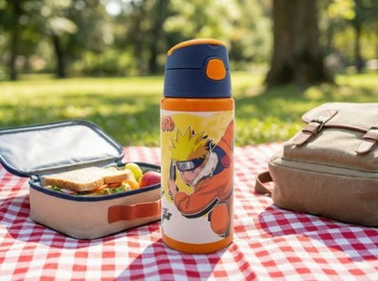 Anime Naruto Shippuden Sasuke ALU - Wasserflasche Trinkflasche Flasche 500 ml - WS-Trend.de