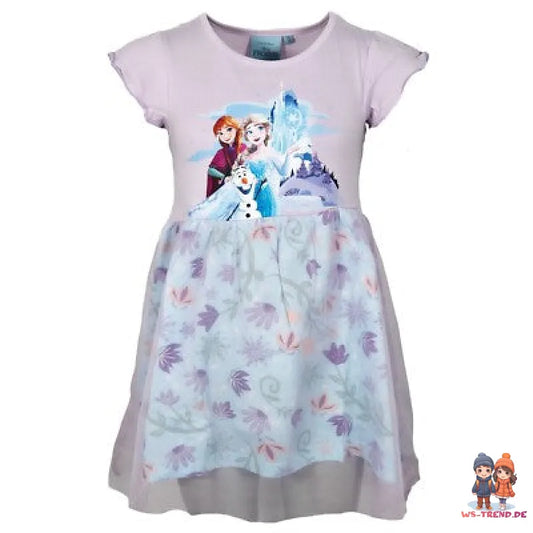 Disney Die EIskönigin Anna Elsa Kinder Mädchen Sommerkleid Kleid Gr 92-116 - WS-Trend.de
