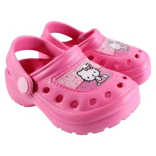 Hello Kitty Kinder Clogs Sandalen Badeschuhe Latschen 22-33 in Rosa - WS-Trend.de