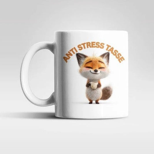 Anti Stress Fuchs Fox Kaffeetasse Teetasse Tasse Geschenkidee 325 ml - WS-Trend.de