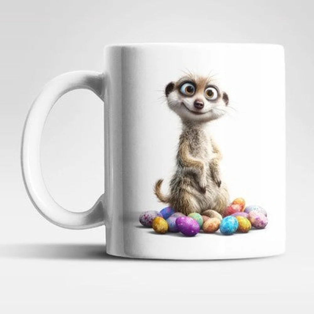 Ostern Erdmännchen Ostereier Kaffeetasse Teetasse Tasse Geschenkidee - WS-Trend.de