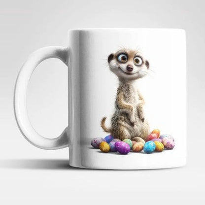 Ostern Erdmännchen Ostereier Kaffeetasse Teetasse Tasse Geschenkidee - WS-Trend.de