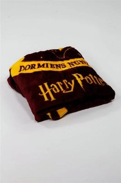 Harry Potter Hogwarts Flanell Wohndecke warme Kuscheldecke 130x160 cm - WS-Trend.de