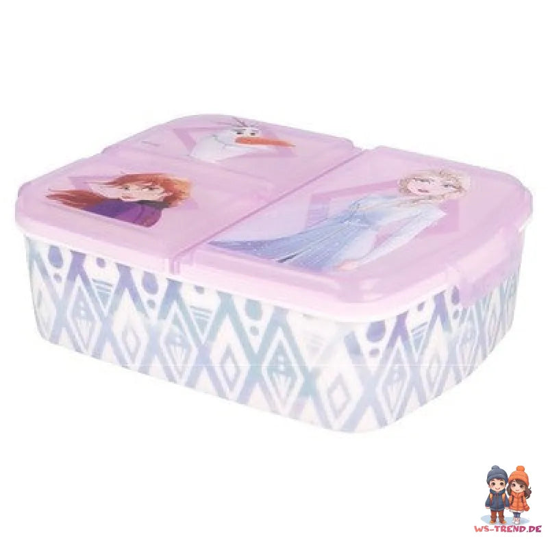 Disney Die Eiskönigin Elsa 4 tlg Kinder Set Brotdose Alu-Trinkflasche Besteck - WS-Trend.de