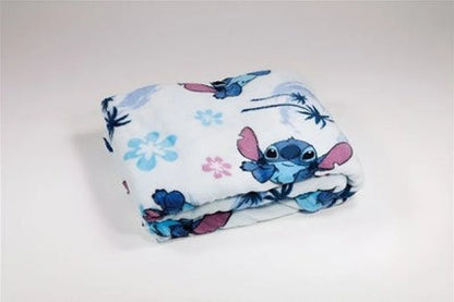 Disney Lilo und Stitch Flanell Wohndecke warme Kuscheldecke 110x150 cm - WS-Trend.de