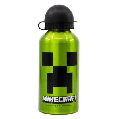 Minecraft Steve Creeper Kinder 2 tlg.Set Brotdose Alu-Trinkflasche 400 ml - WS-Trend.de