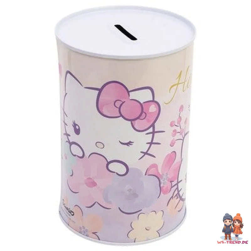 Hello Kitty XL Spardose Sparschwein aus Weißblech 1000 ml - WS-Trend.de