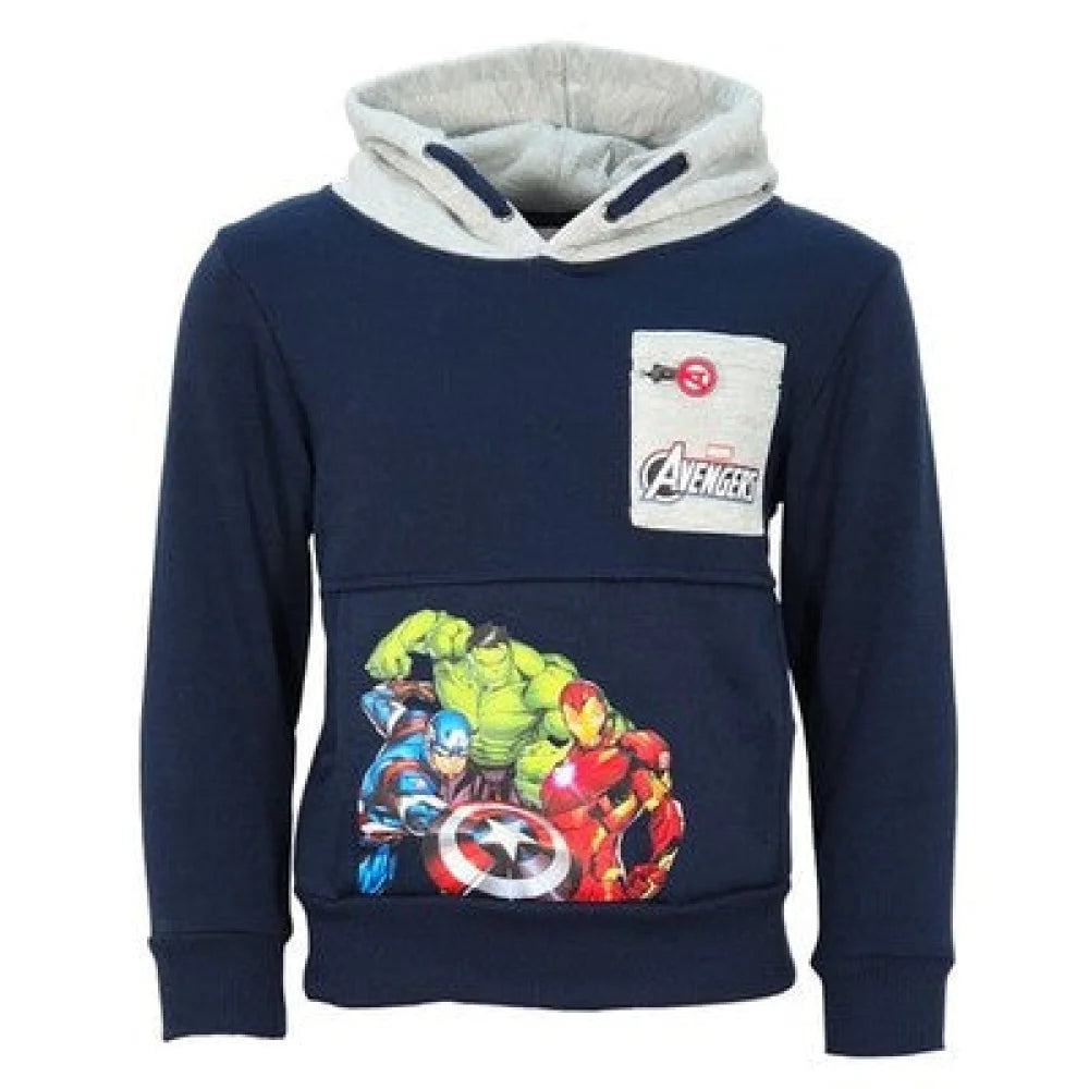 Marvel Avengers Kinder Jungen Fleece Hoodie Kapuzenpullover - WS-Trend.de