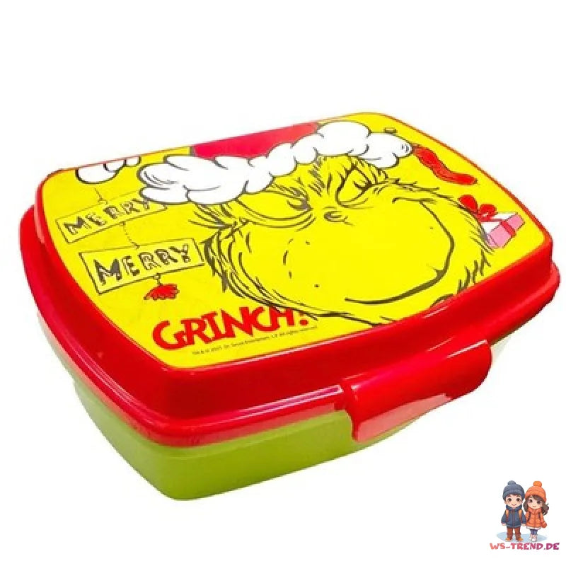 Disney der Grinch Kinder 2 teiliges Lunch Set Brotdose plus Becher - WS-Trend.de