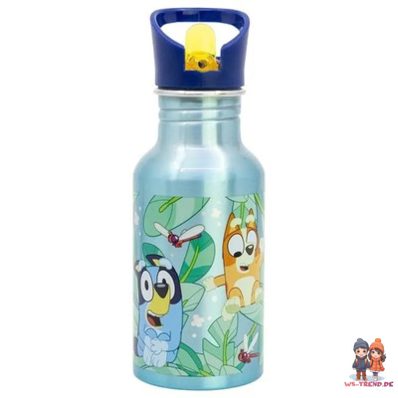 Bluey Bingo Kinder Aluminium Wasserflasche Trinkflasche Flasche 545 ml - WS-Trend.de