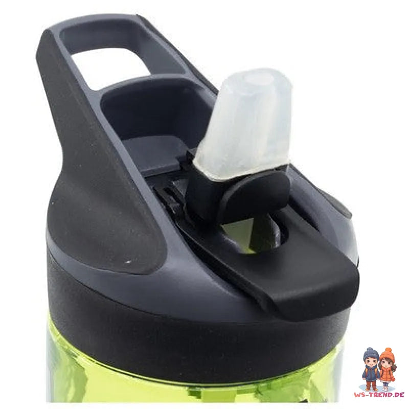 Minecraft Steve Alex Creeper Trinkflasche Flasche 620 ml. Haltegriff und Halm - WS-Trend.de