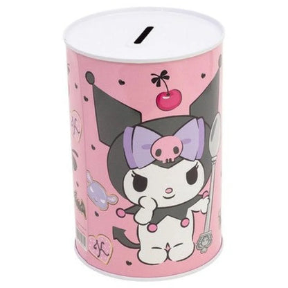 Hello Kitty Kuromi XL Spardose Sparschwein aus Weißblech 1000 ml - WS-Trend.de