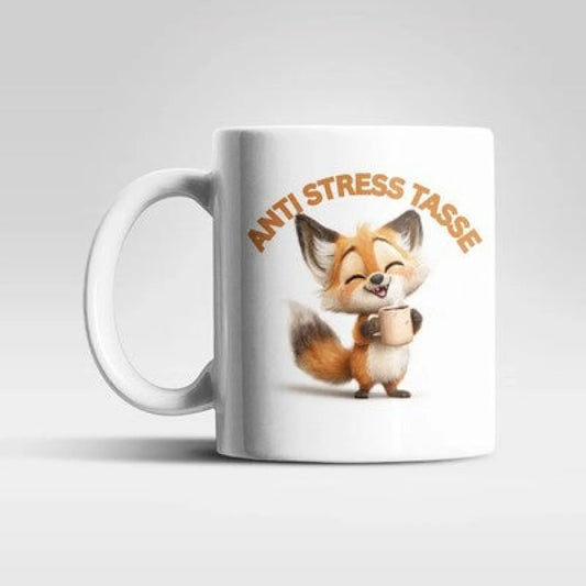Anti Stress Fuchs Fox Kaffeetasse Teetasse Tasse Geschenkidee 325 ml - WS-Trend.de