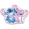 Disney Lilo und Stitch Angel 3D Velours Kissen – Dekokissen 35x26x5 cm