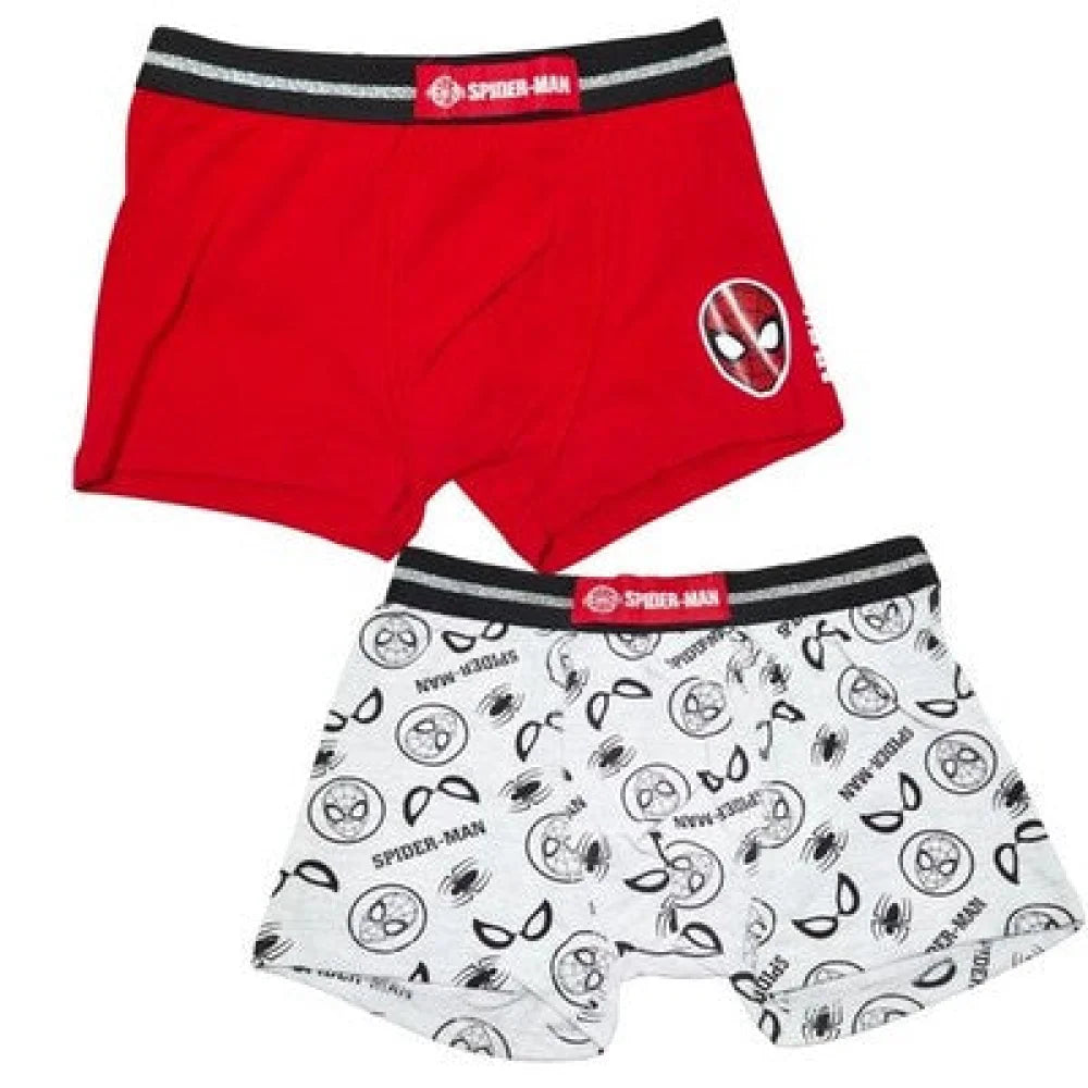 Marvel Spiderman Kinder Boxershorts 2er Pack Jungen Gr. 104-134 - WS-Trend.de