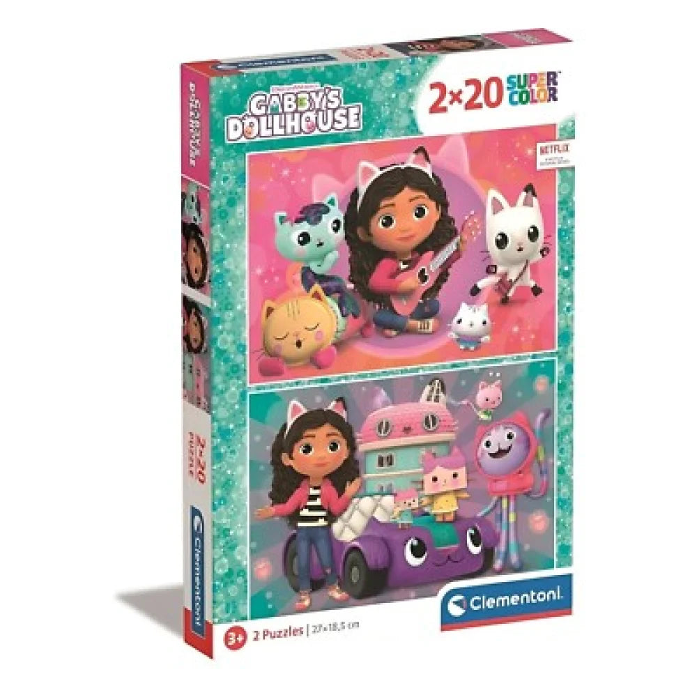 Gabbys Dollhouse 2x 20 teiliges Kinder Puzzle - WS-Trend.de