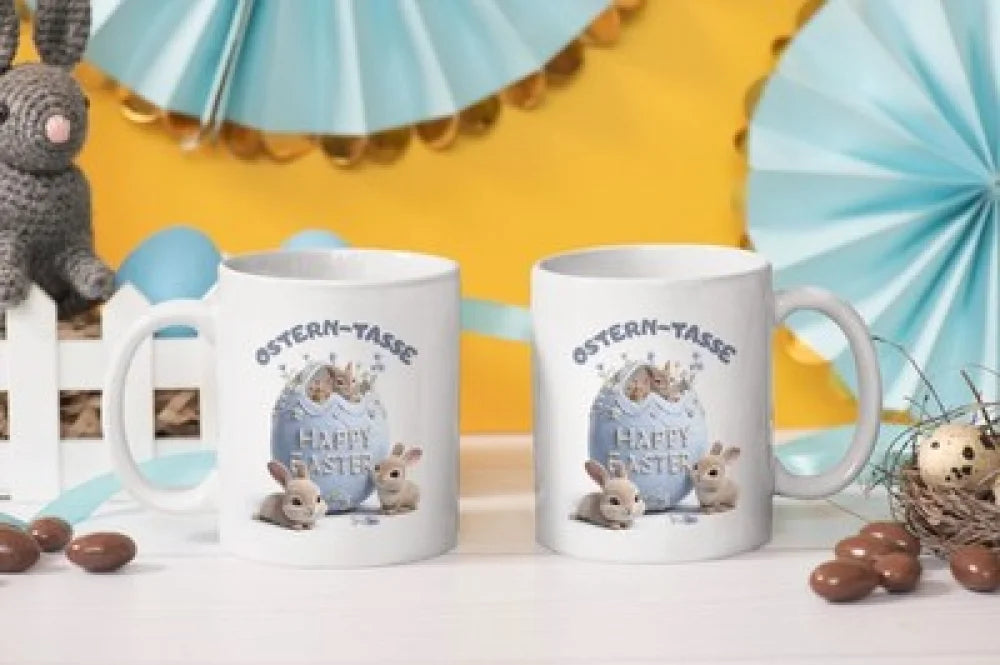 Anti Stress Ostern Hase Kaffeetasse Teetasse Tasse Geschenkidee - WS-Trend.de