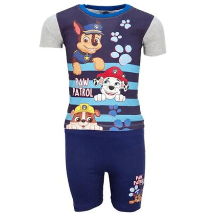 Paw Patrol Kinder Chase Jungen Sommerset Shirt Shorts - WS-Trend.de
