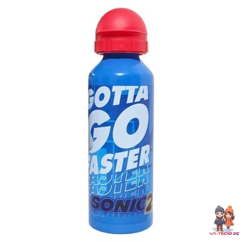 Sonic the Hedgehog 4 teiliges Lunch Set Brotdose Besteck Alu-Trinkflasche - WS-Trend.de