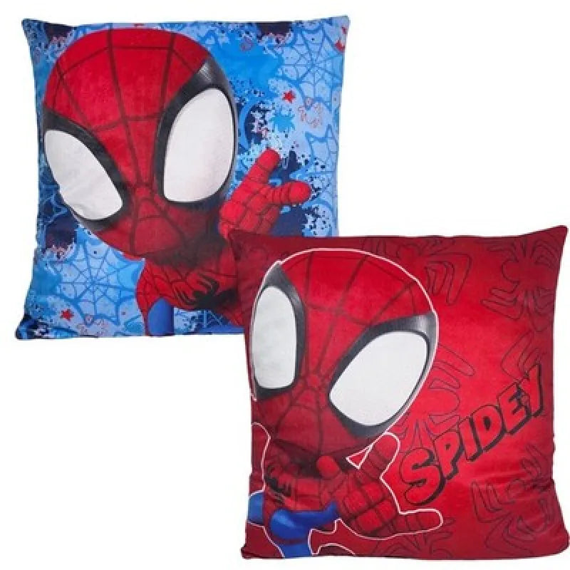 Marvel Spidey Velours Kissen Dekokissen Cushion 35x35 cm beidseitig bedruckt - WS-Trend.de